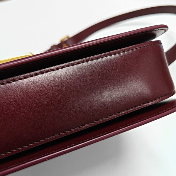 SOLFERINO Medium Quilted Calfskin Red
