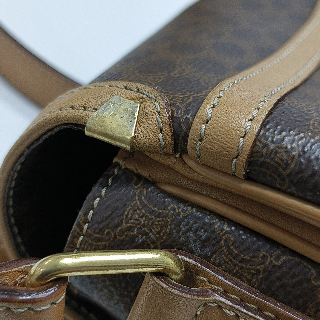 MACADAM BACKPACK Coated Canvas Brown