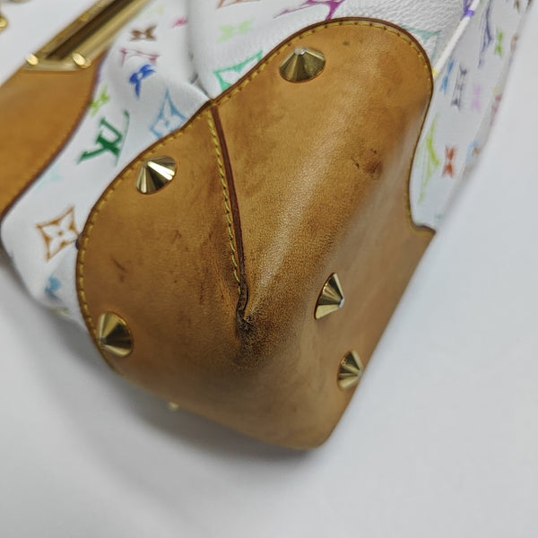 LV × TM JUDY MM Monogram Coated Canvas White