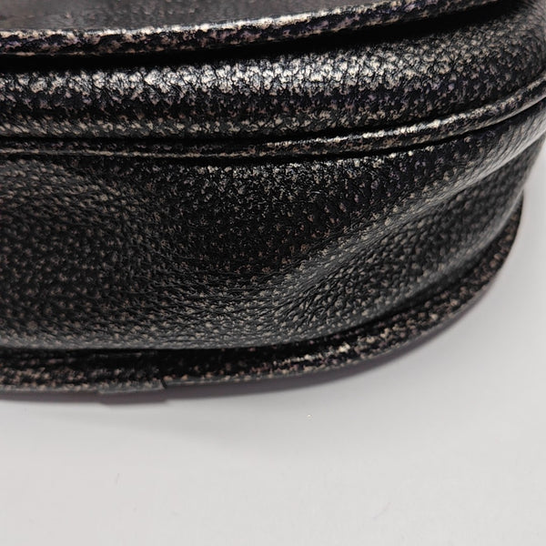 Calfskin Shoulder Bag Black