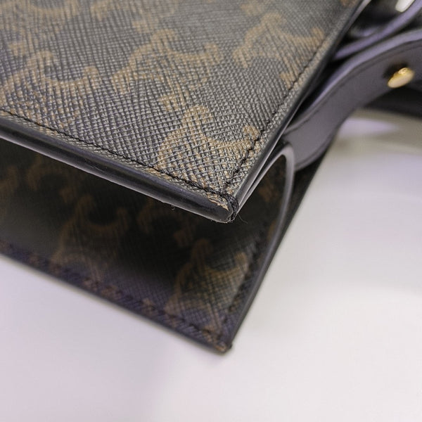 CABAS CELINE Small Coated Canvas Black