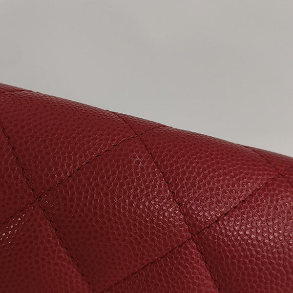 Cartera rosa de piel de cordero acolchada CLÁSICA CON SOLAPA