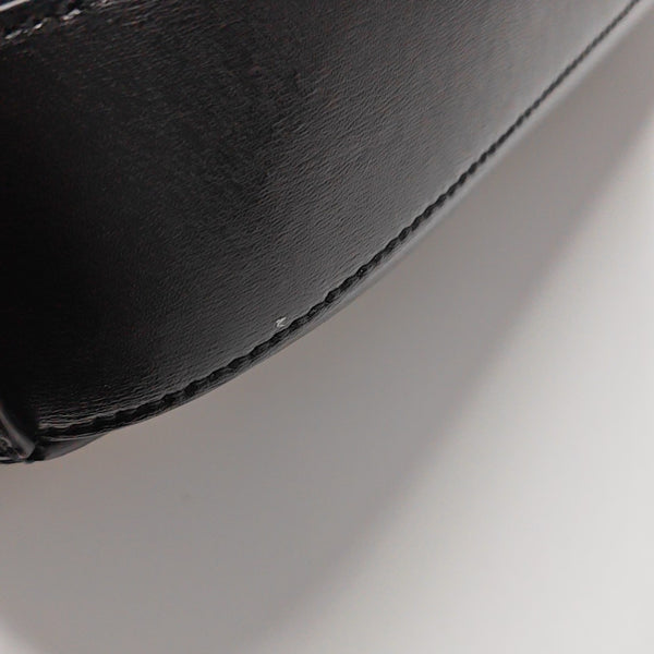 Calfskin Shoulder Bag Black