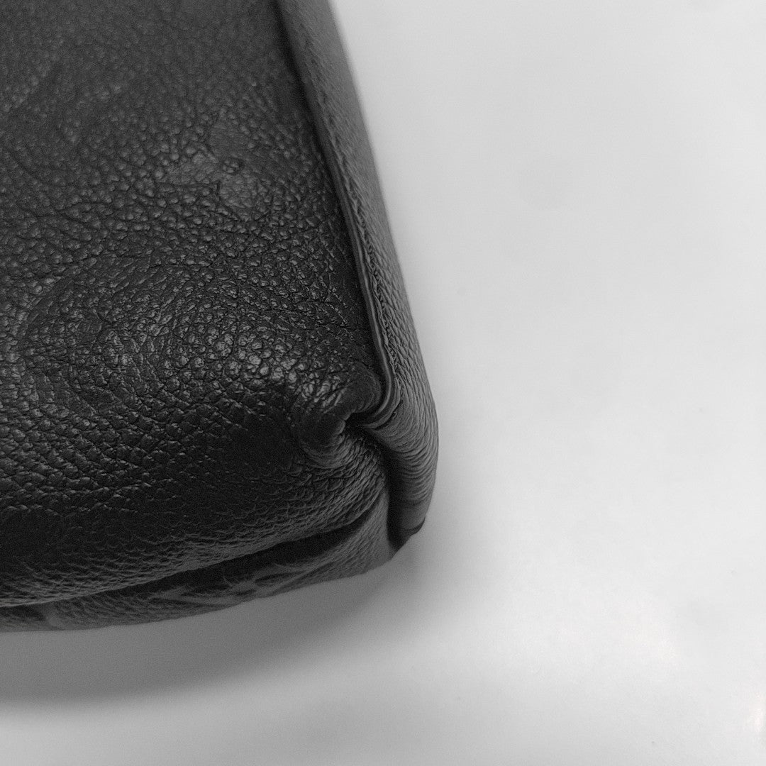 MADELEINE Nano Monogram Calfskin Black