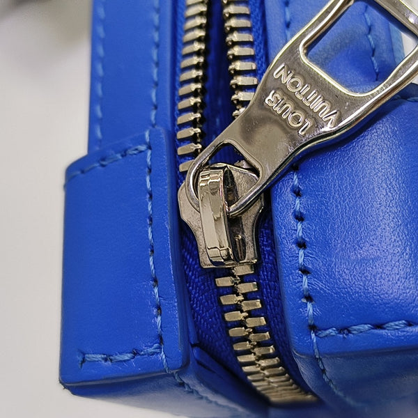 WALLET TRUNK Monogram Coated Canvas Blue