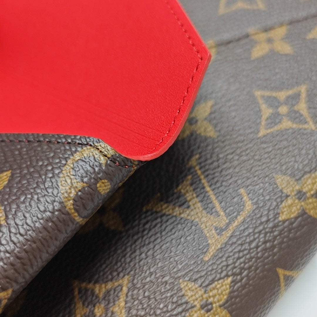 KIRIGAMI Monogram Coated Canvas Brown