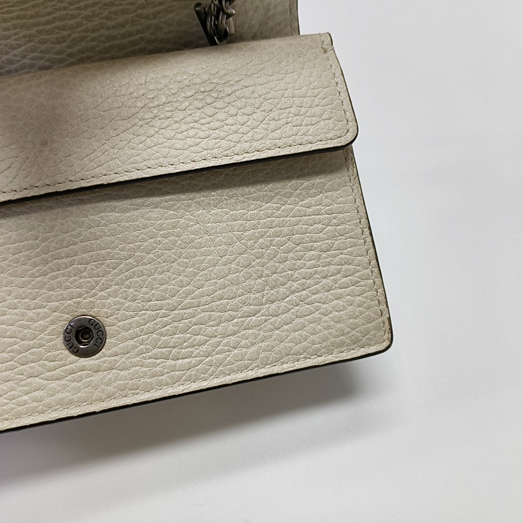 Dionysus Super Mini Calfskin Beige