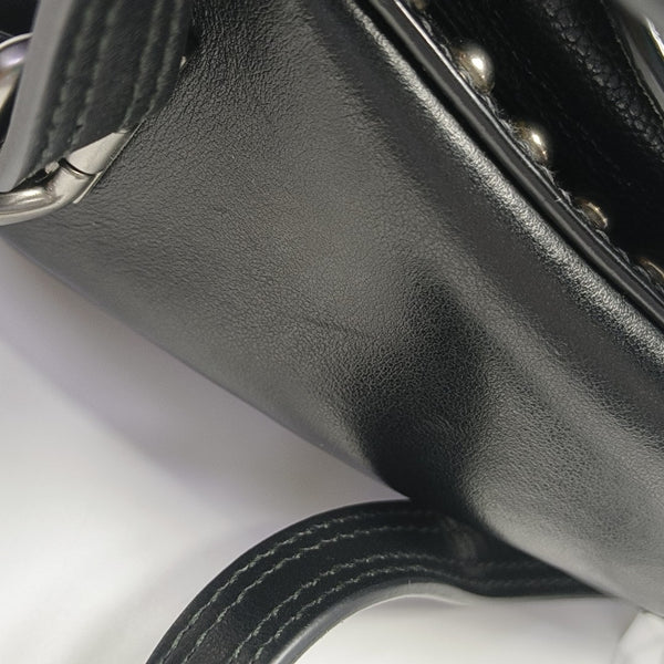 Miu Lady Calfskin Black