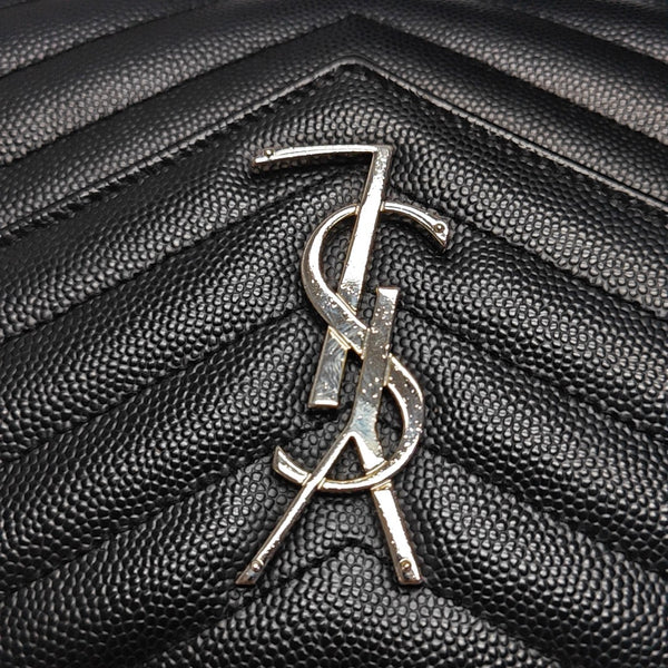 MONOGRAM Medium Chevron Calfskin Black