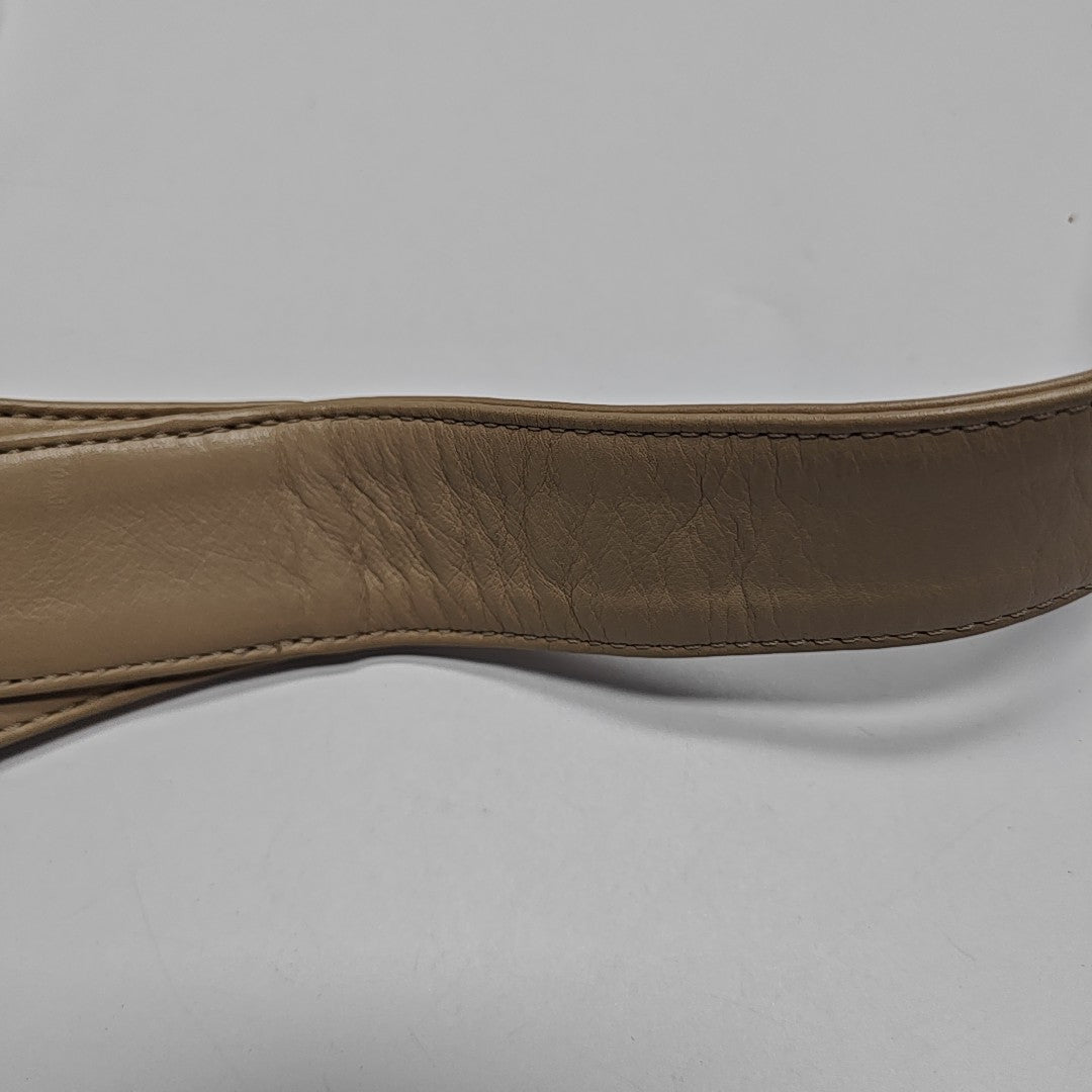 Wool Shoulder Bag Beige