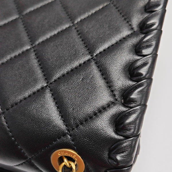 Quilted Lambskin Black