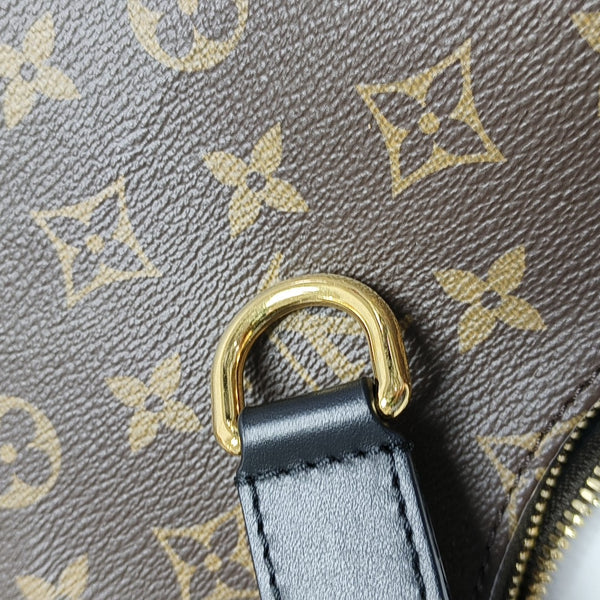 COOKIE BB Monogram Coated Canvas Brown