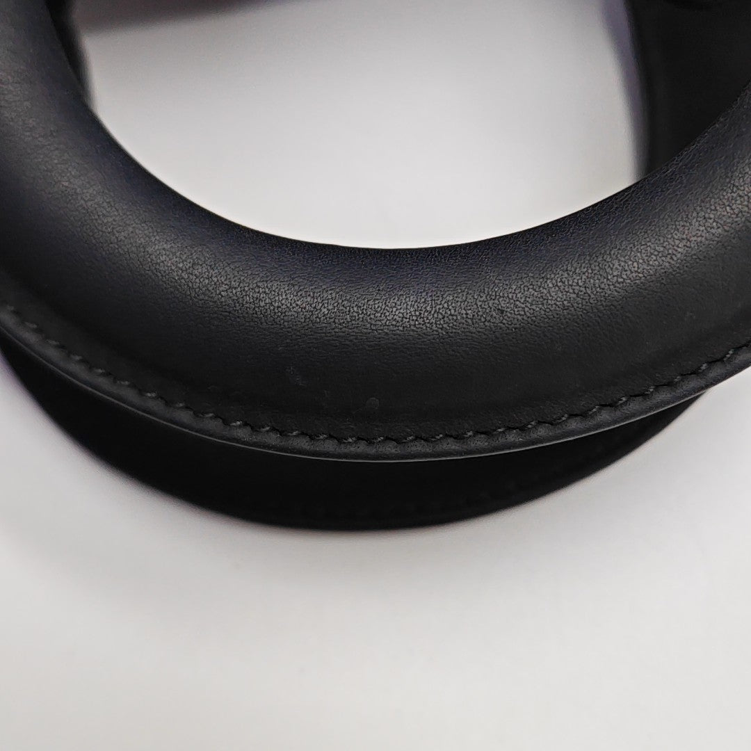 Lady Dior Mini Cannage Calfskin Black