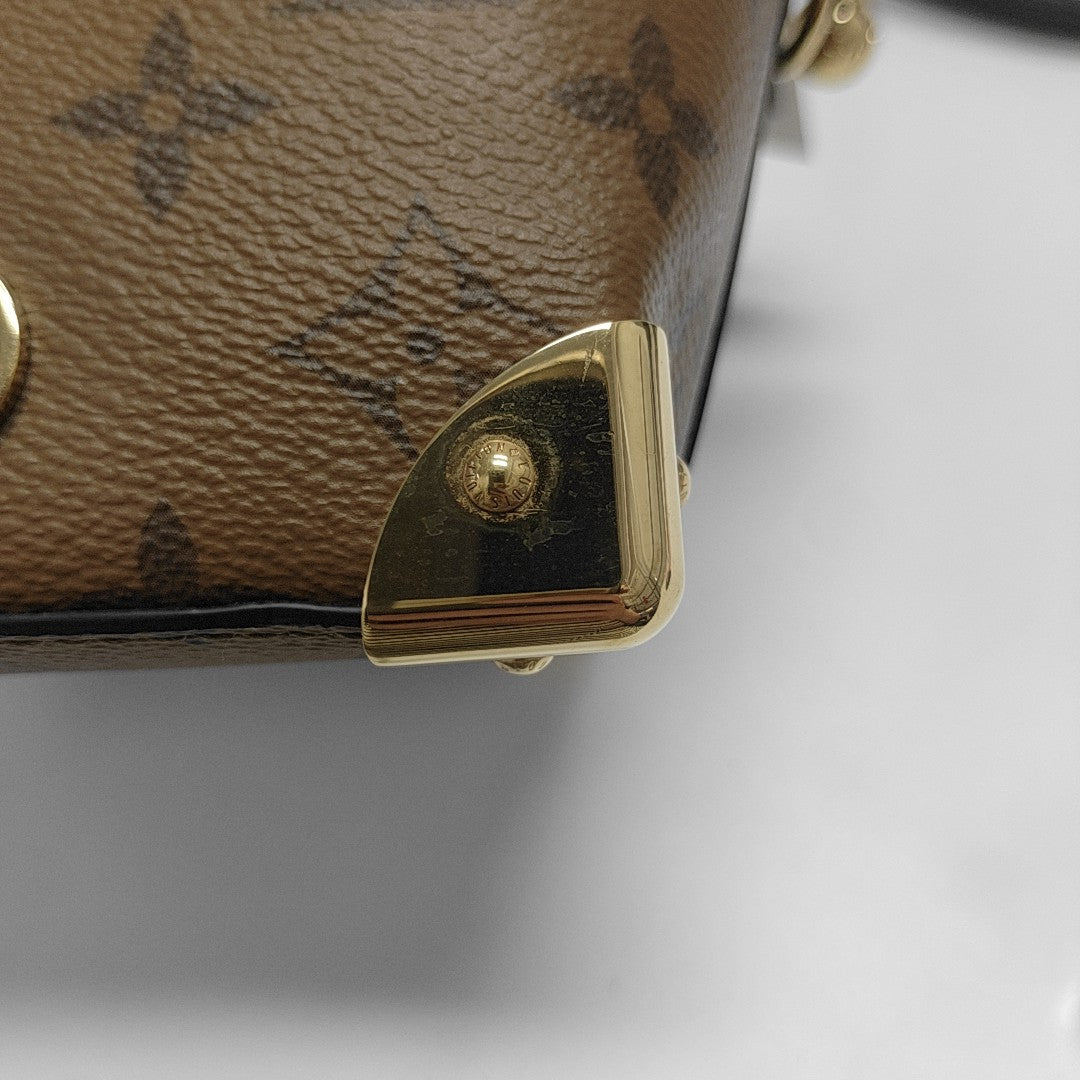 NOÉ PURSE LV CHARMS Monogram Coated Canvas Brown