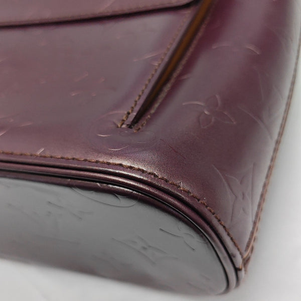 ALLSTON Monogram Patent Leather Red