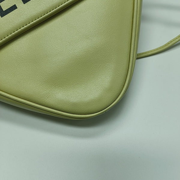 TRIANGLE Calfskin Yellow
