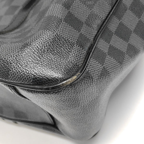 TADAO MM Damier Graphite Coated Canvas Gray