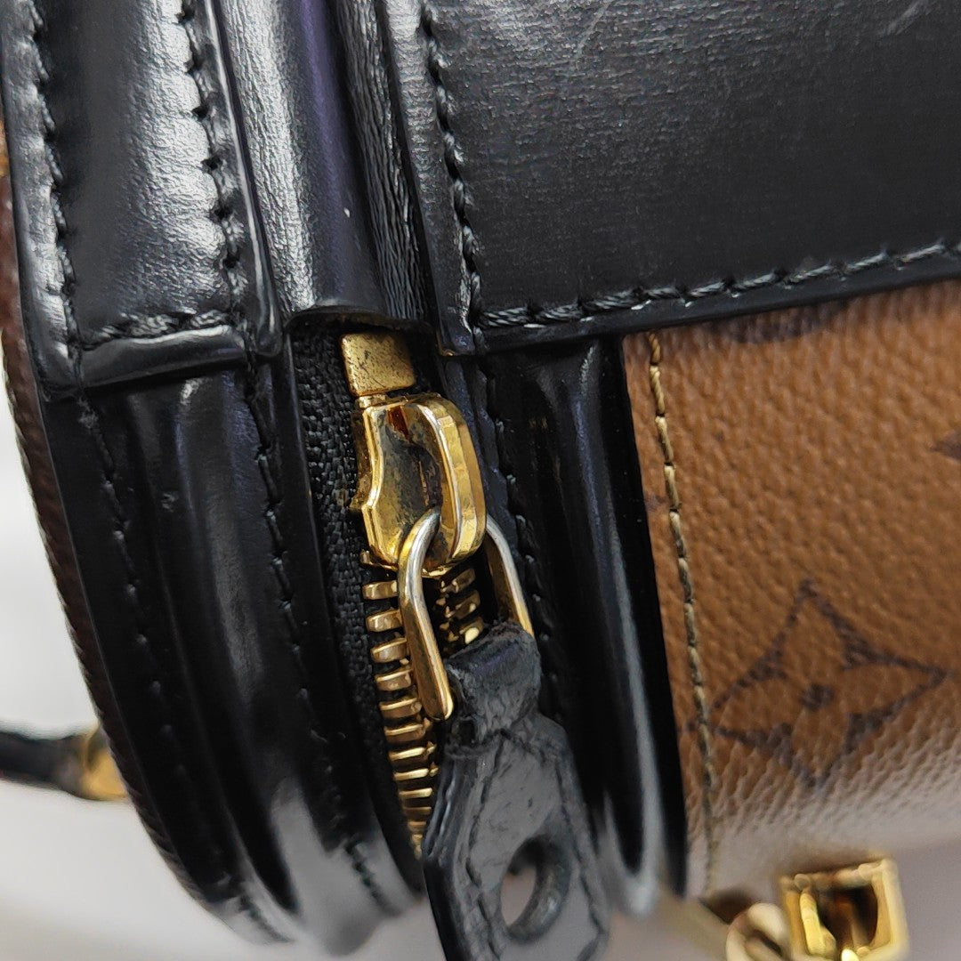 CANNES PM Monogram Coated Canvas Brown