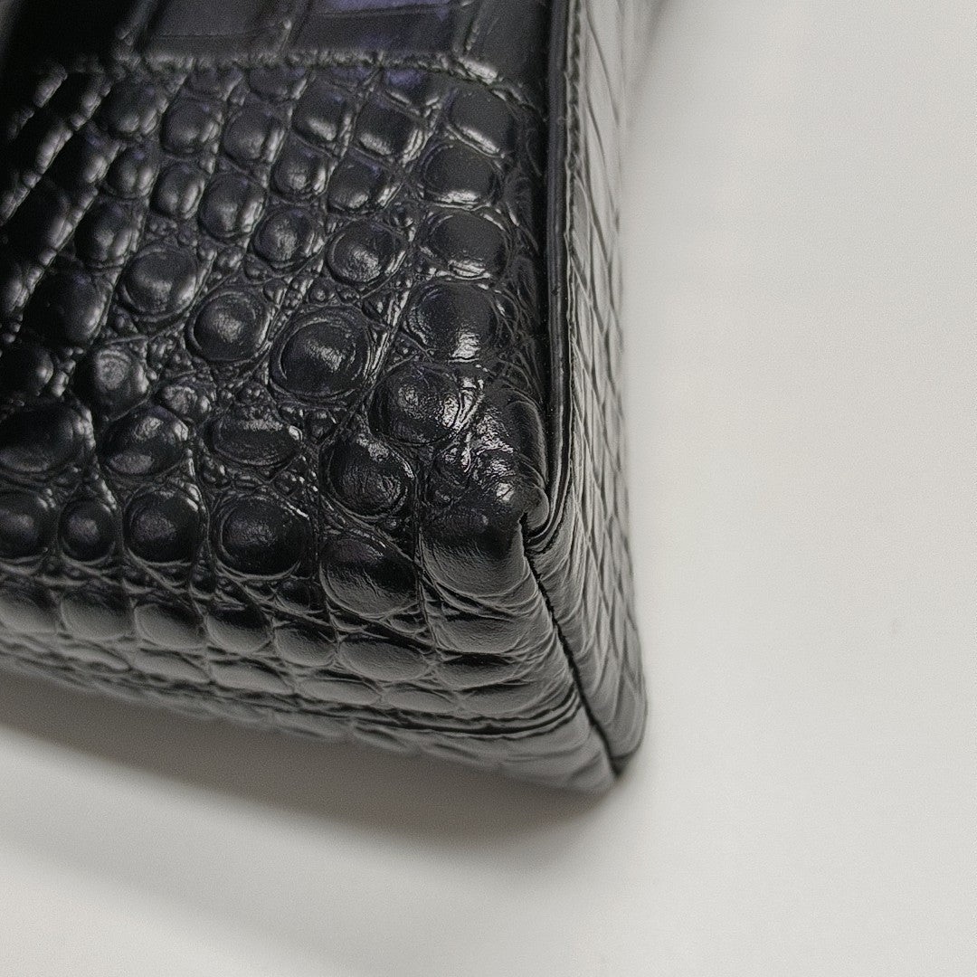 Downtown Super Mini Calfskin Black