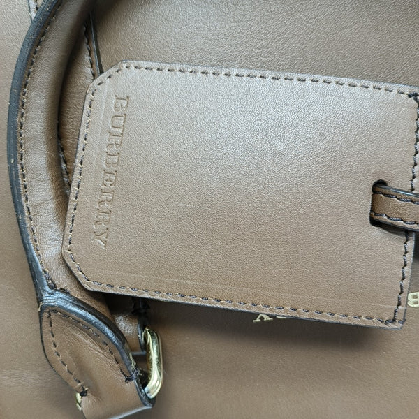 Calfskin Tote Bag Brown