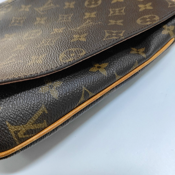 MUSETTE TANGO Monogram Coated Canvas Brown