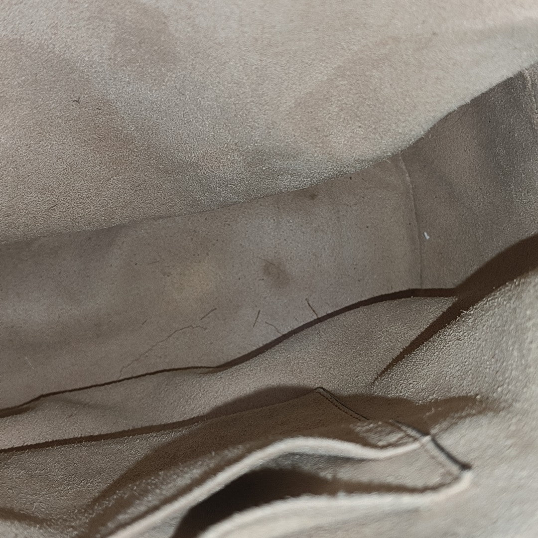 Eden Monogram Coated Canvas Beige