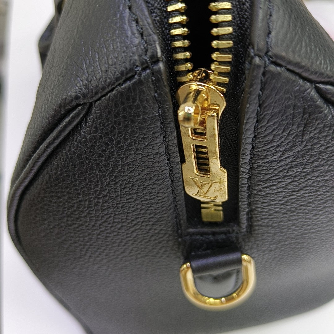 SPEEDY 25 Monogram Calfskin Black