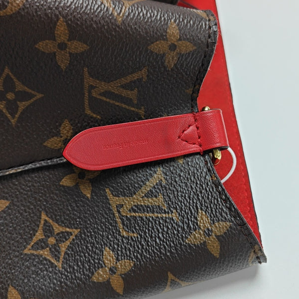 NÉONOÉ MM Monogram Coated Canvas Brown