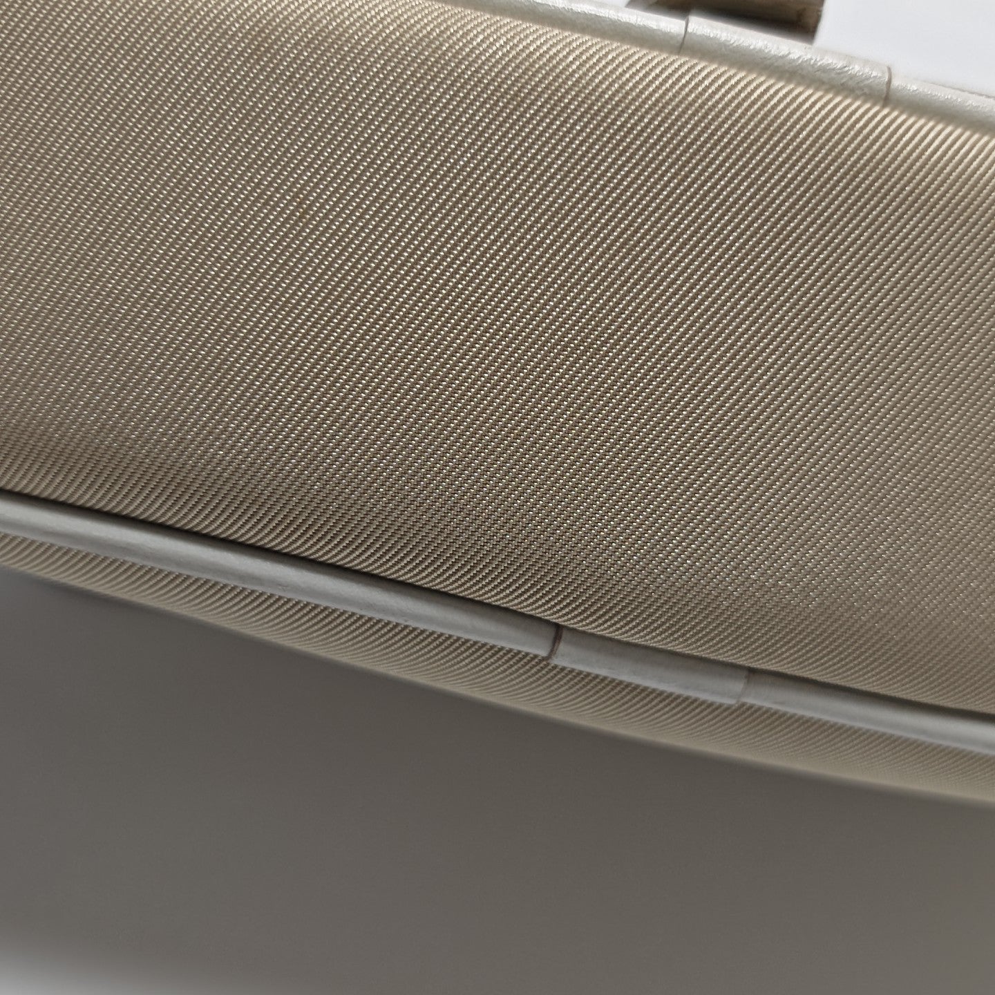 Canvas Top Handle Bag Beige