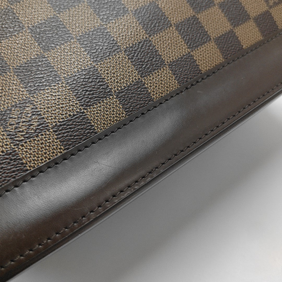 ALMA PM Damier Ebene Coated Canvas Brown