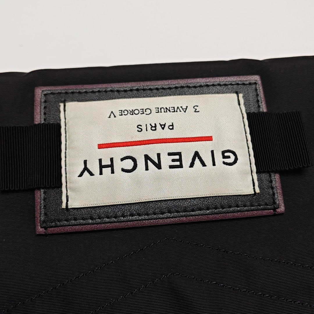 Nylon Crossbody Bag Black