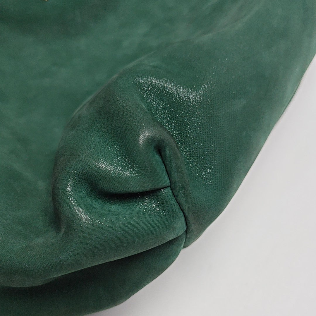 Calfskin Top Handle Bag Green
