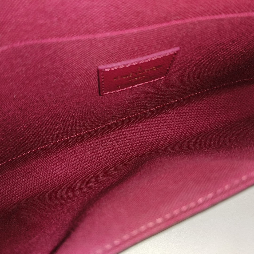 FÉLICIE Monogram Coated Canvas Brown
