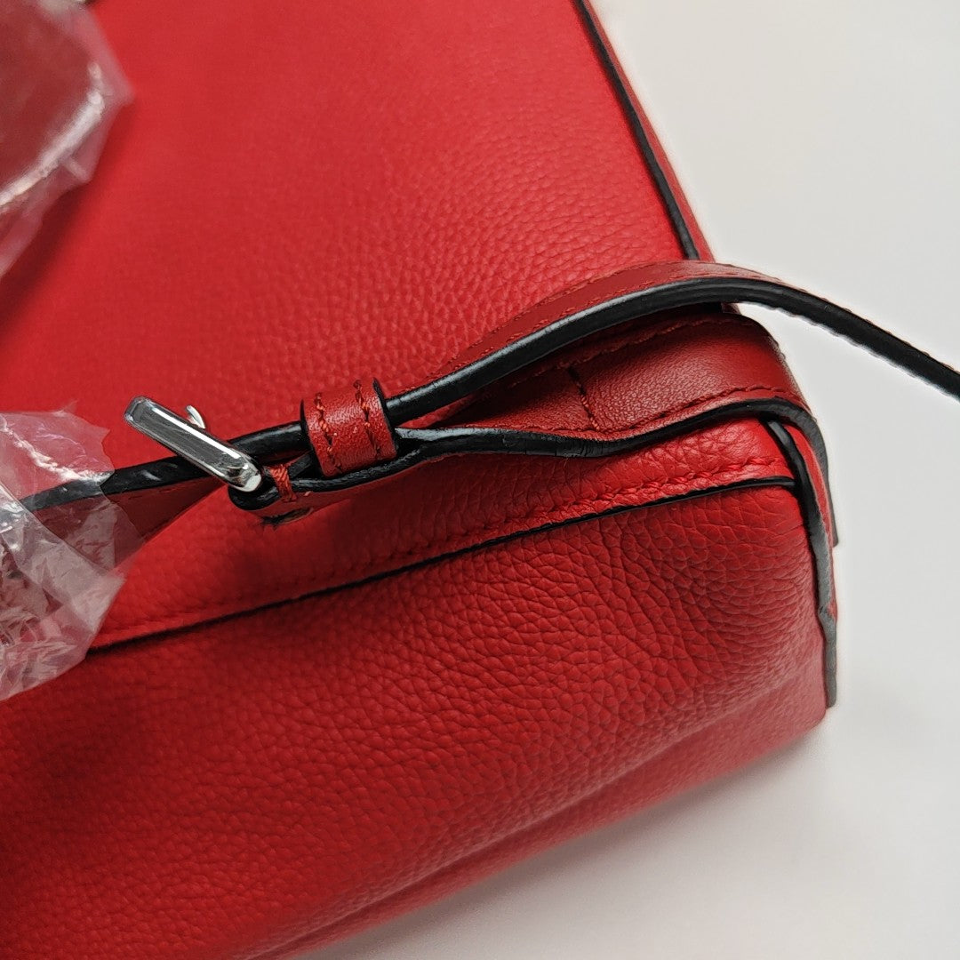 Goya Small Calfskin Red