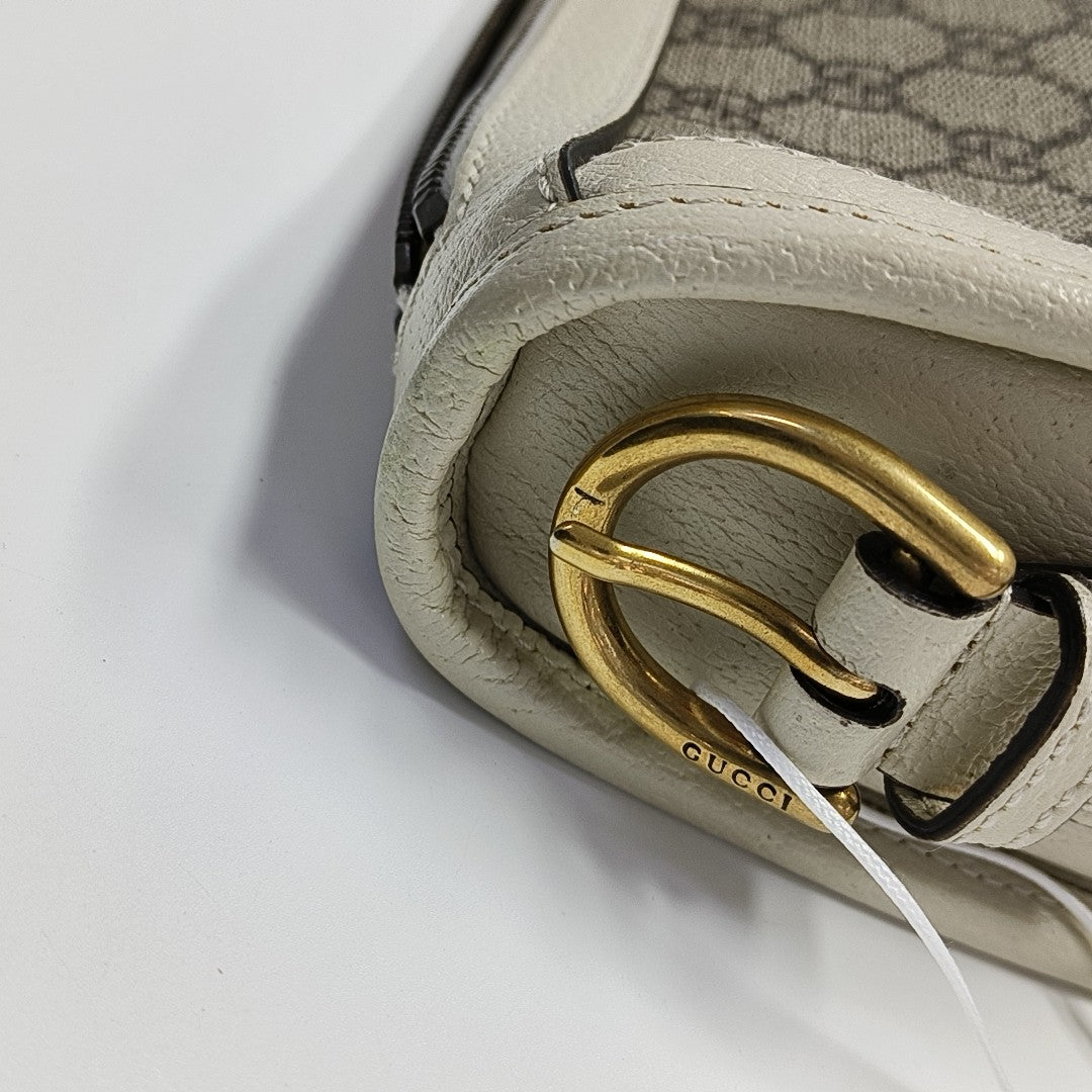 Ophidia Monogram Coated Canvas Beige