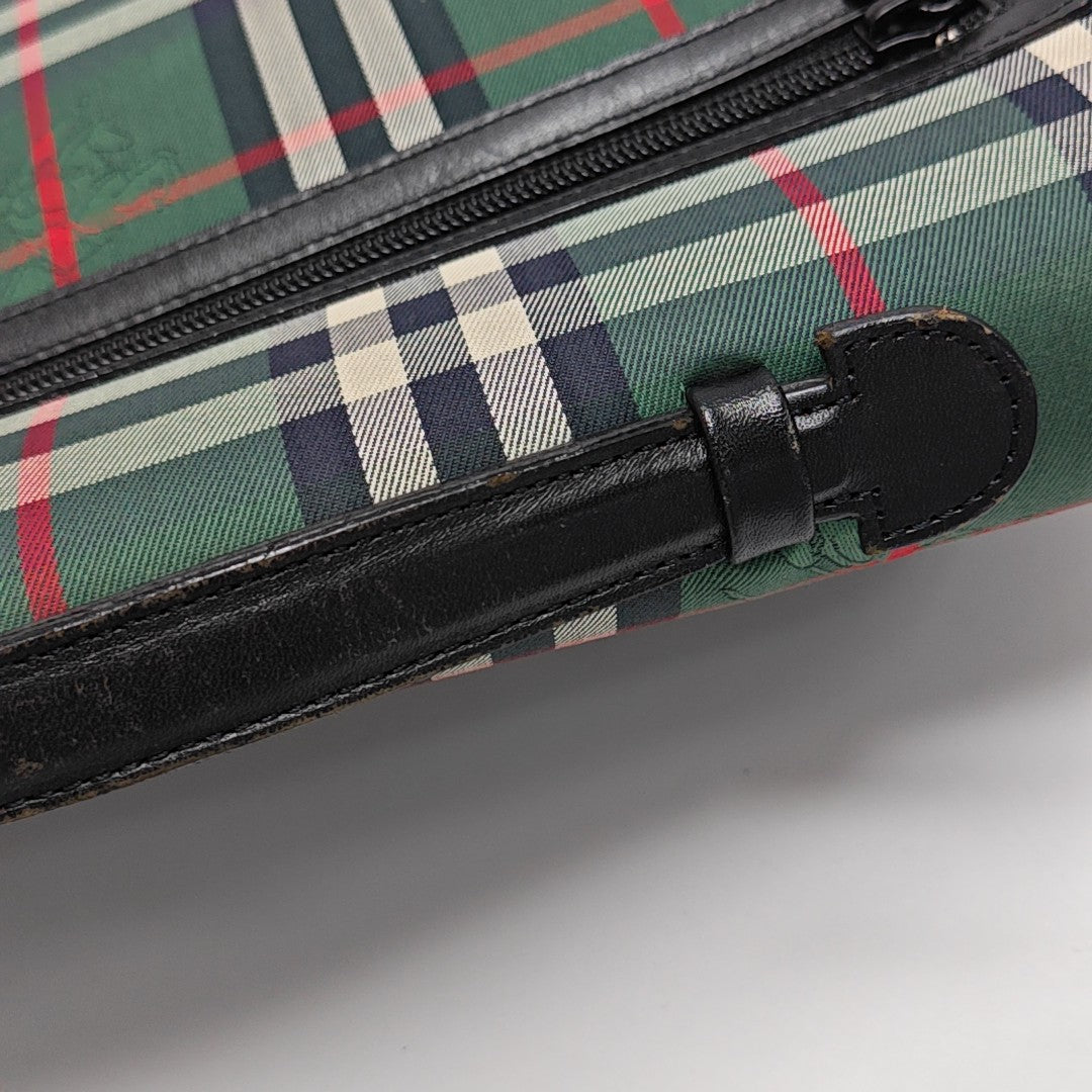 Fabric Shoulder Bag Green