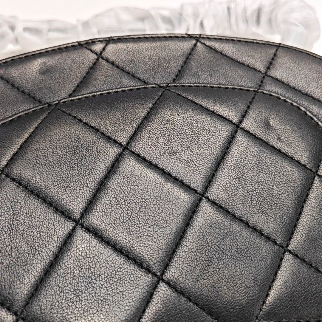 Quilted Lambskin Black