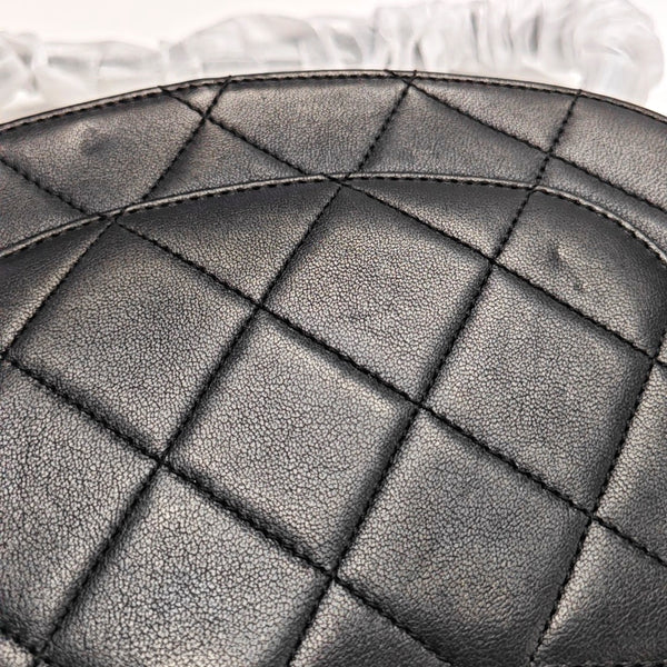 Quilted Lambskin Black