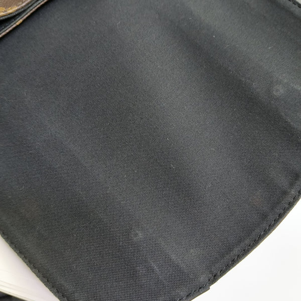CHRISTOPHER MM Monogram Coated Canvas Brown