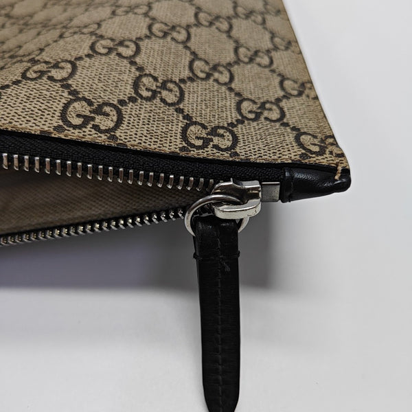 GG Supreme Monogram Coated Canvas Brown