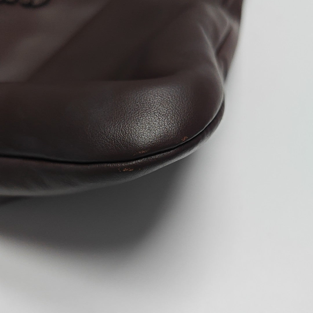 IVY Large Calfskin Brown