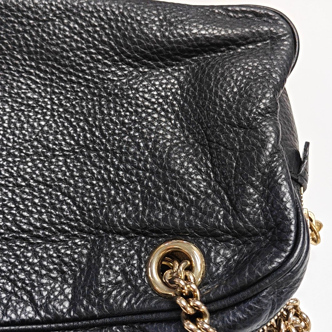 Soho Medium Calfskin Black