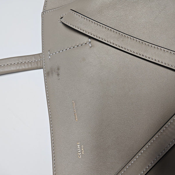 CABAS PHANTOM Small Calfskin Gray