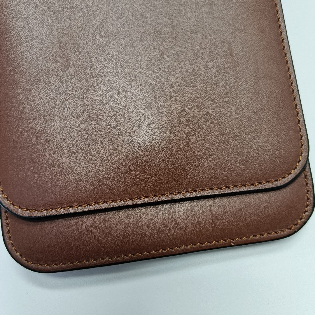 Gusset Calfskin Brown