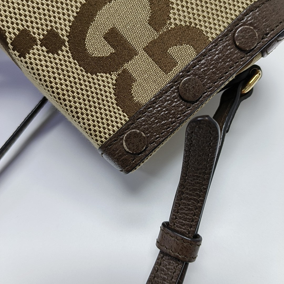 Horsebit 1955 Mini Monogram Canvas Beige