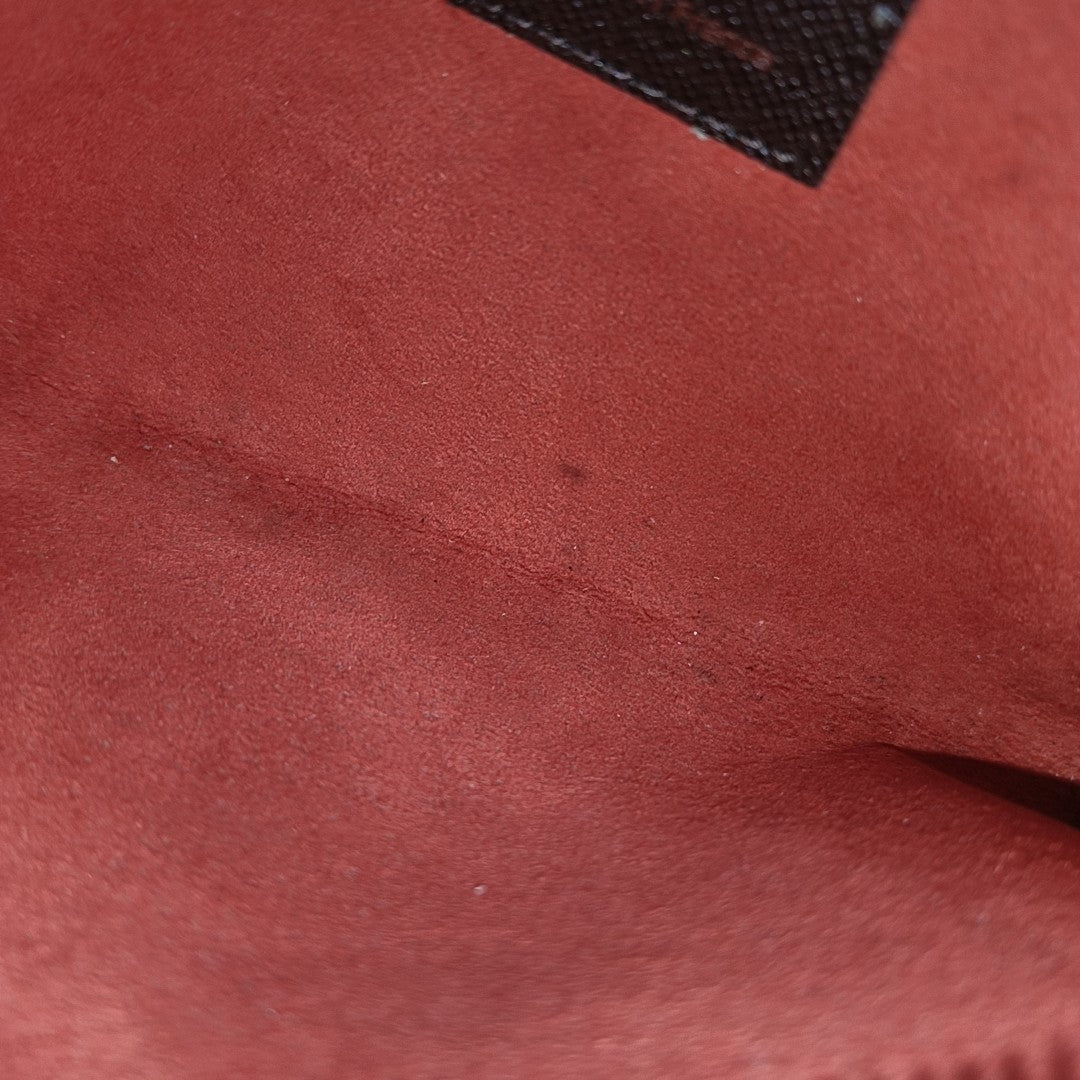 JOSÉPHINE 15 Damier Ebene Coated Canvas Brown