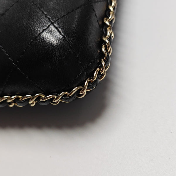 Quilted Lambskin Black