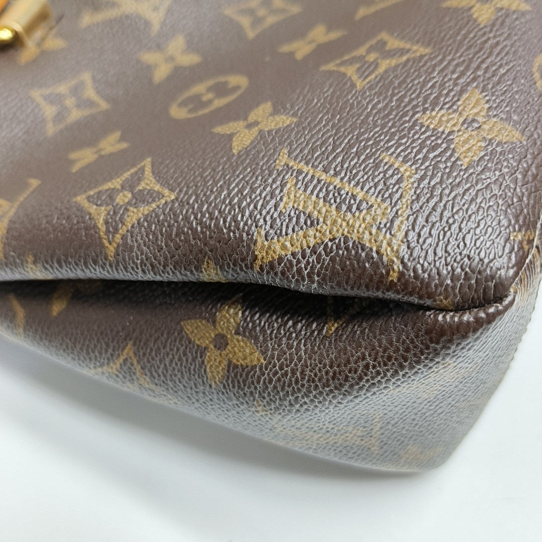 PALLAS BB Monogram Coated Canvas Brown