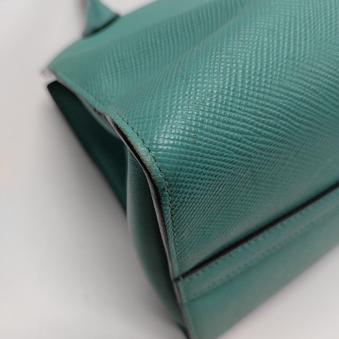 Monochrome Saffiano Calfskin Green