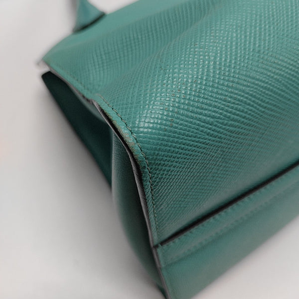 Monochrome Saffiano Calfskin Green